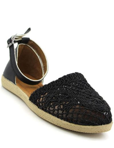 DERİR DANTELLİ HASIR SANDALET 4501